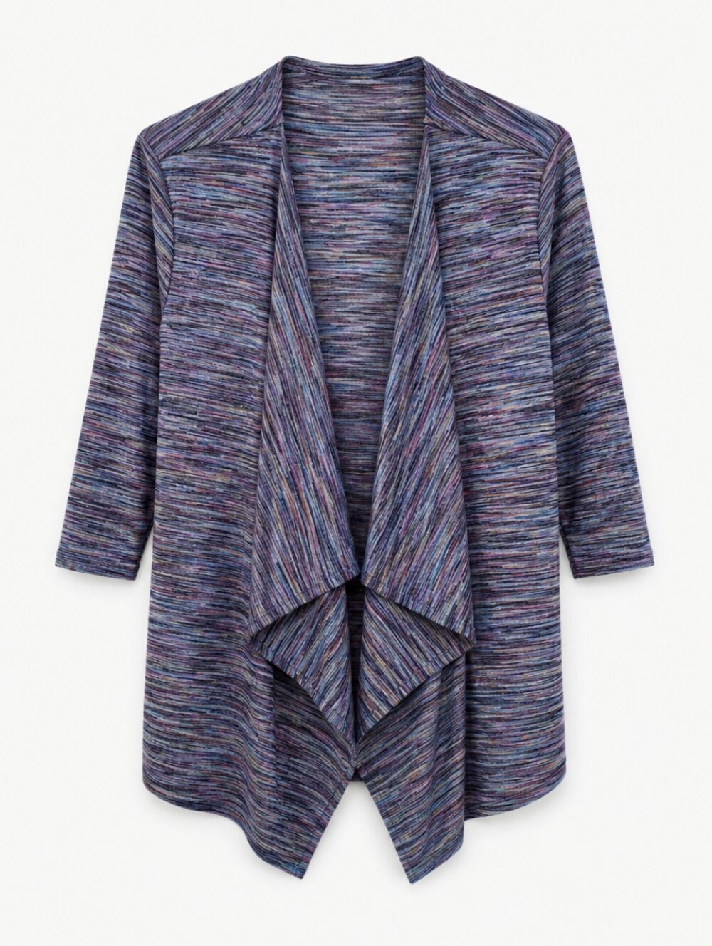 Dressbarn Multicolor Lightweight Open Front Cardigan Sweater Women’s 1X Boho
